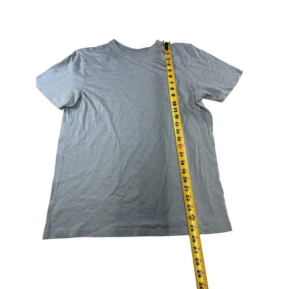 Banana Republic Men’s Medium Blue Fitted Crew T-Shirt Short Sleeve Basic Tee